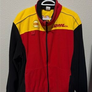 Men's Red and Yellow Jacket